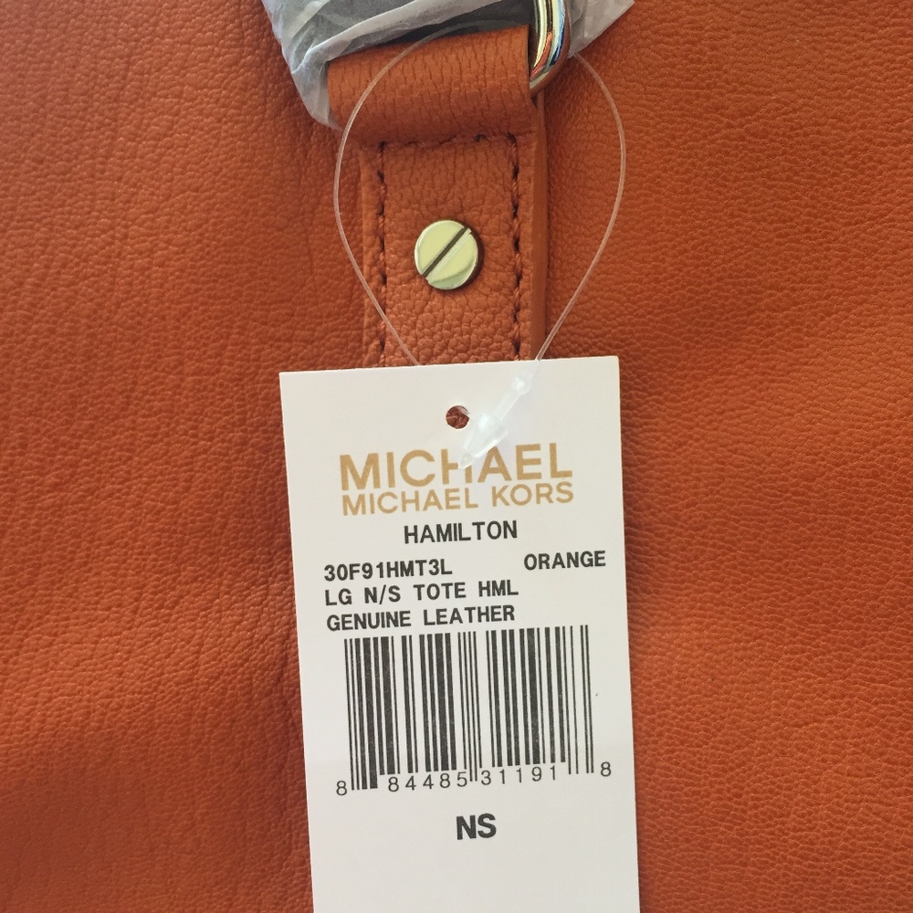 NWT - Michael Kors MK Hamilton Large Leather Tote - Picture 2 of 4